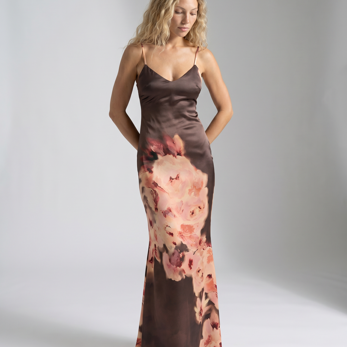 Katja | Maxi Dress with Floral Print
