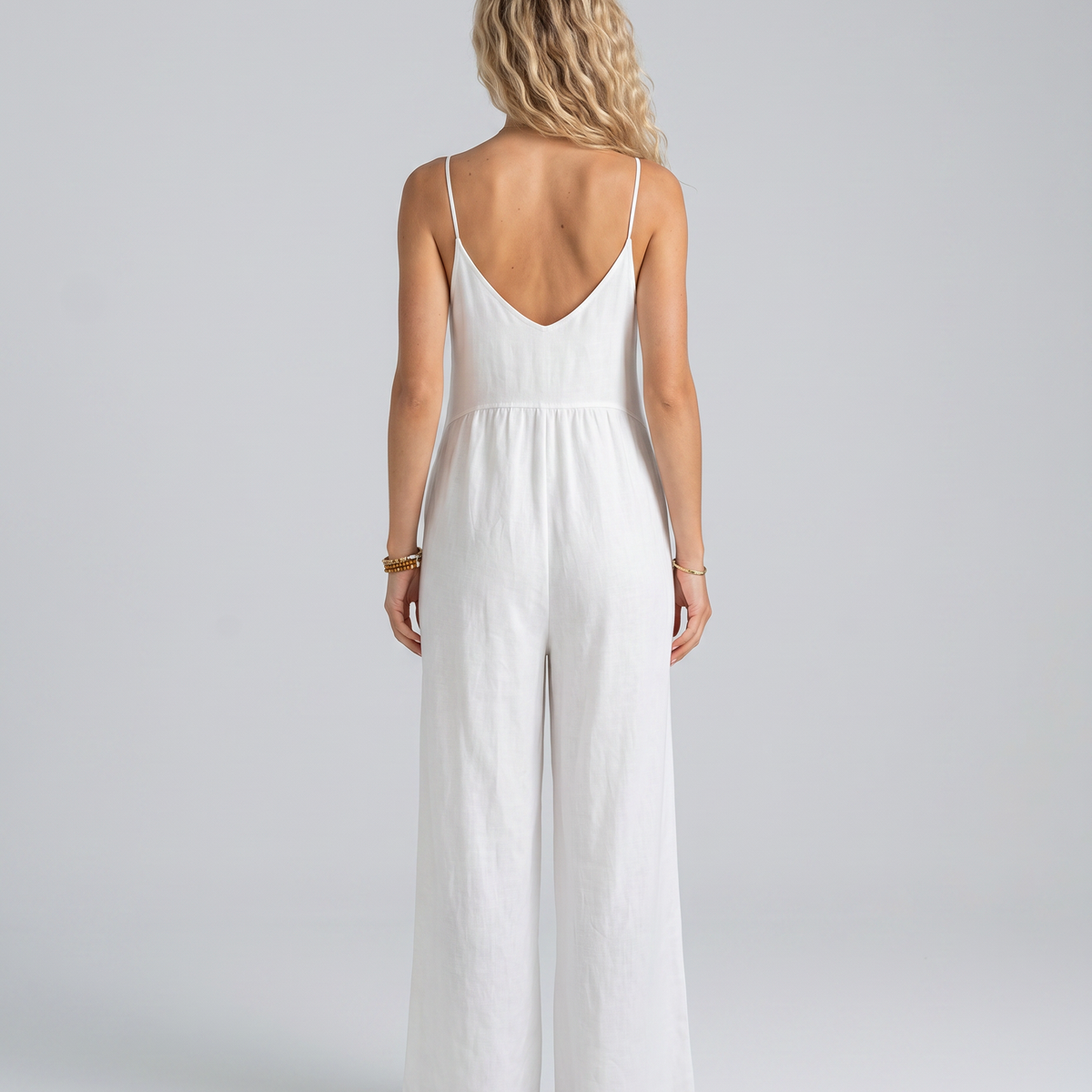 Aileen | Sleeveless Loose Wide-Leg Jumpsuit