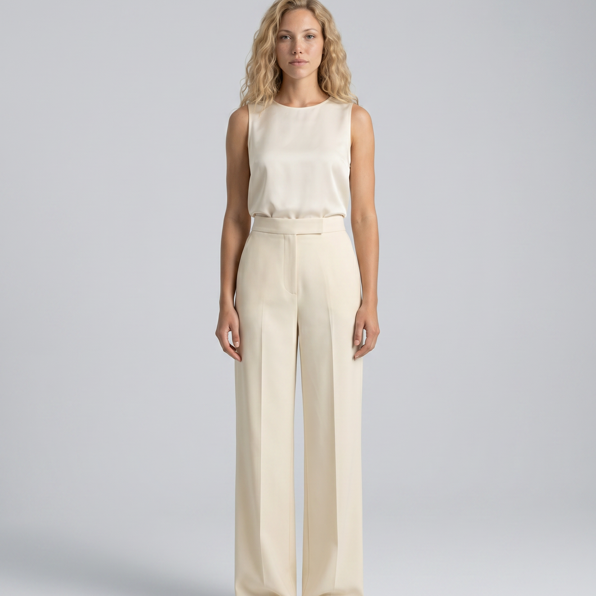 Traci | Wide Leg High-Waist Trousers