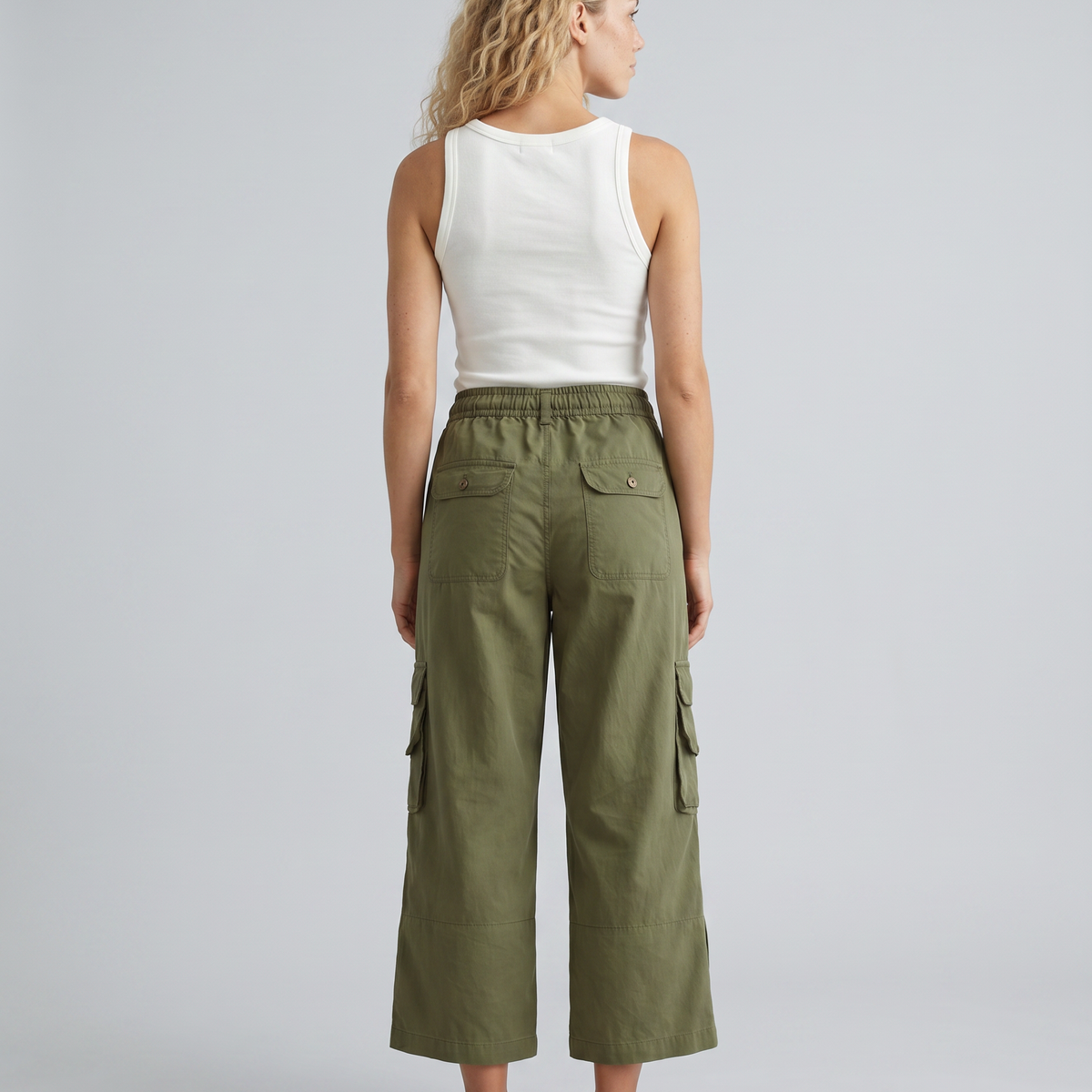 Tammi | Drawstring Cargo Pants with Multi Pockets