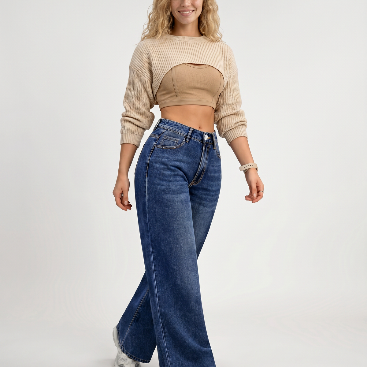 Lorrie | Straight-Leg Wide Jeans