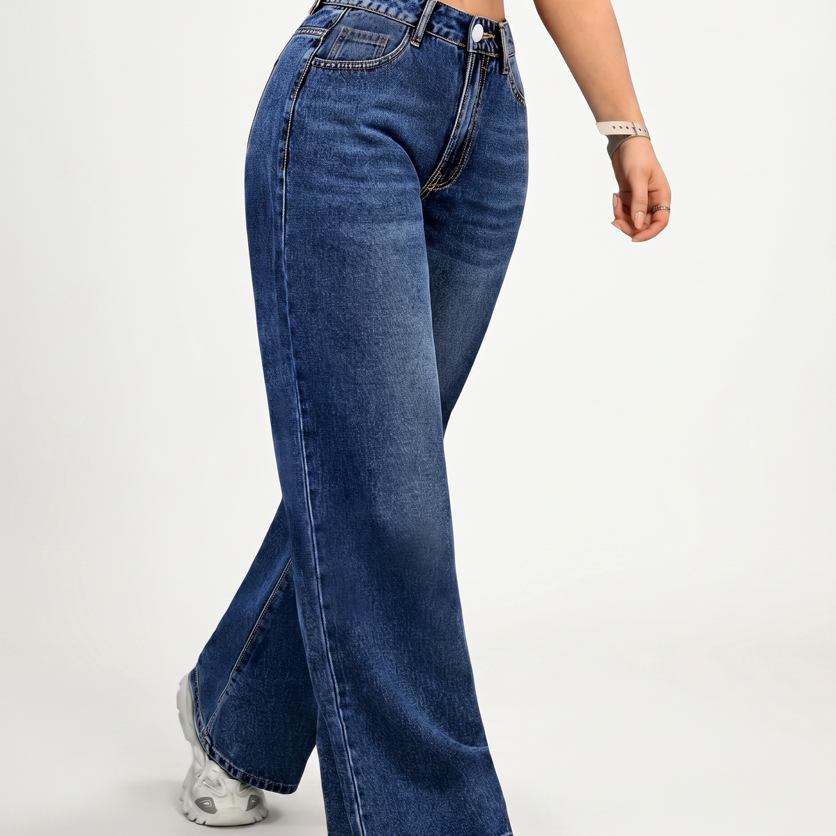 Lorrie | Straight-Leg Wide Jeans
