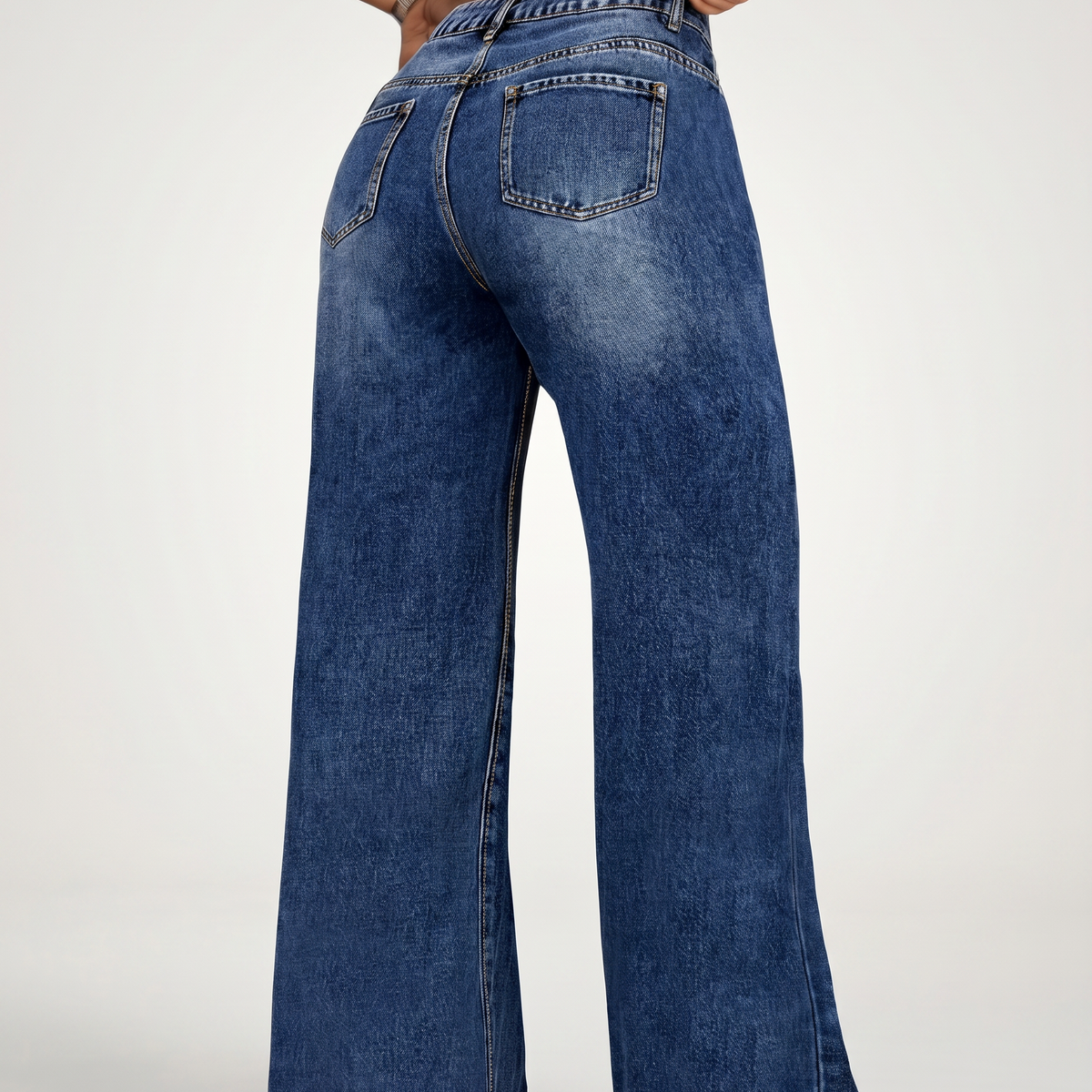 Lorrie | Straight-Leg Wide Jeans