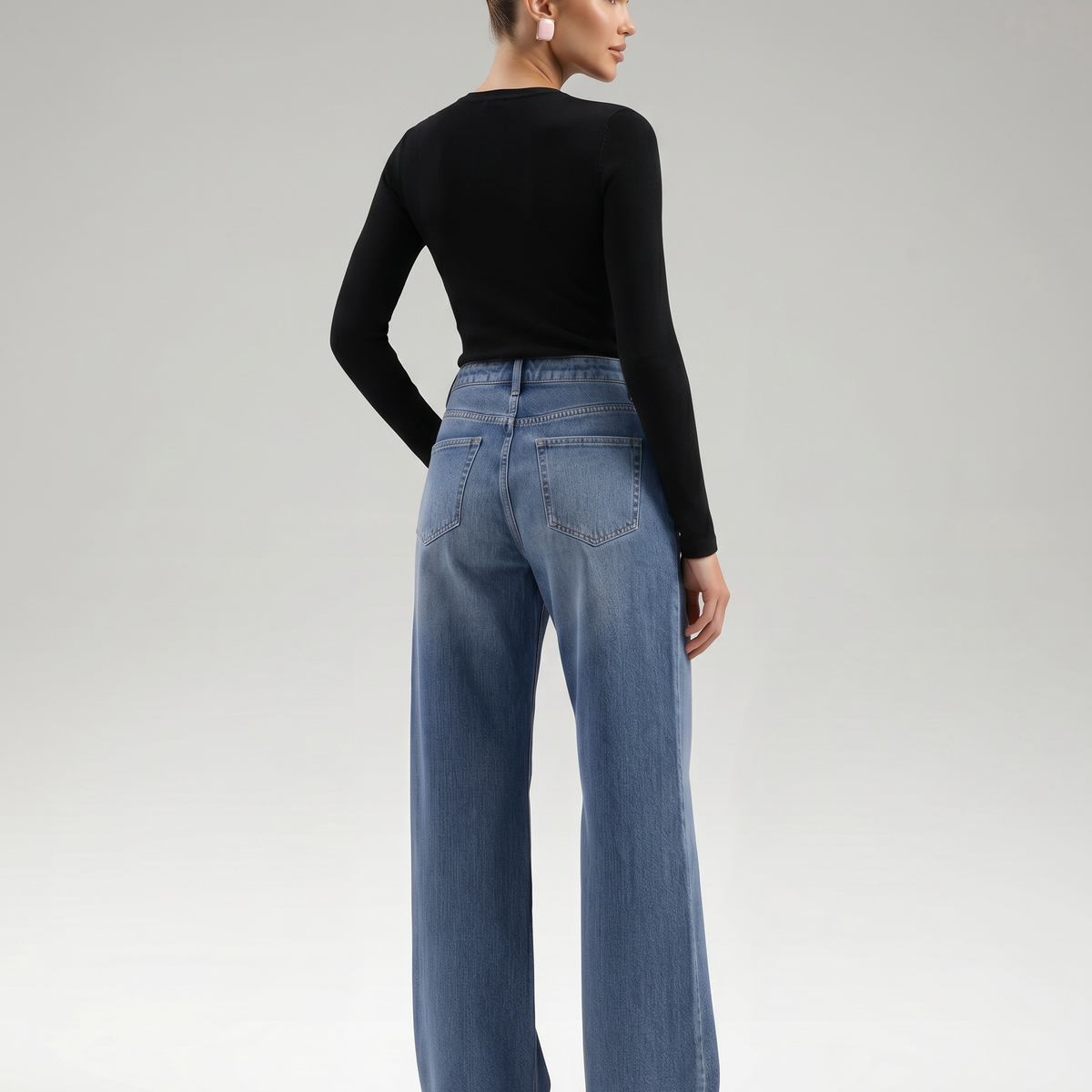 Celia | Wide-Leg Jeans with Belt Loops