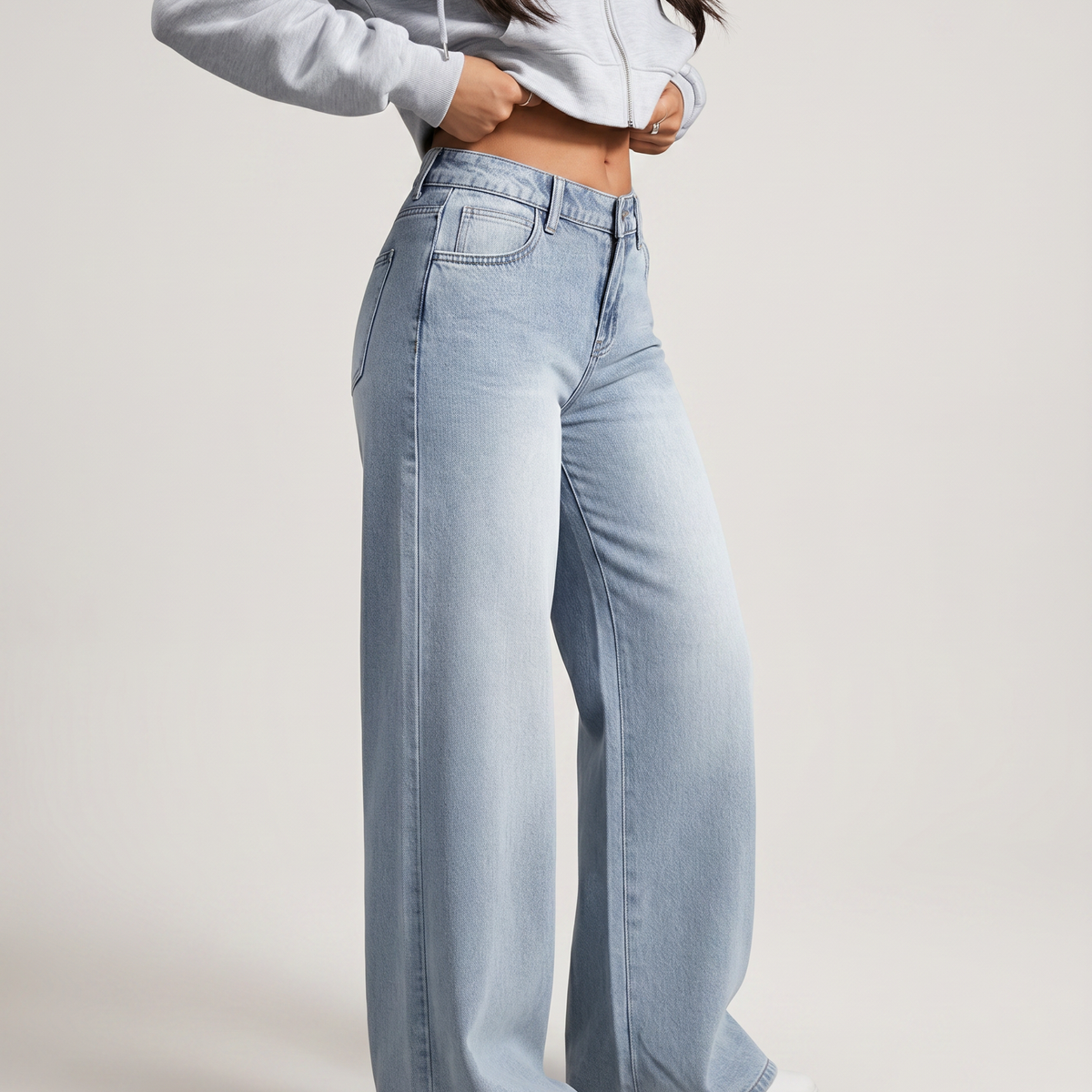 Lillie | Wide-Leg Jeans with Long Hem