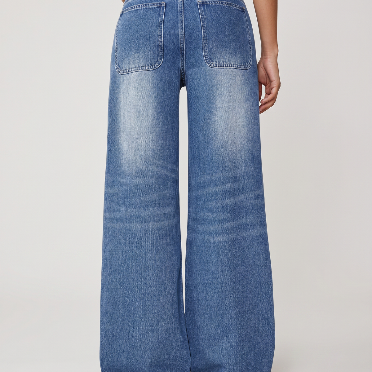 Gail | Wide-Leg Jeans with Front Pockets
