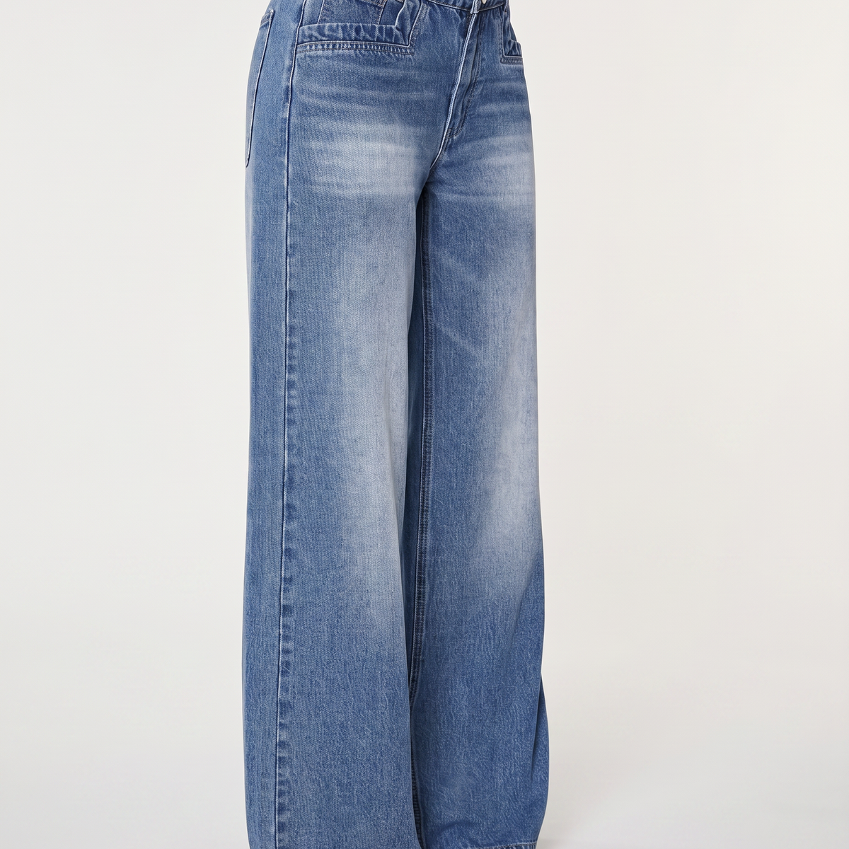 Gail | Wide-Leg Jeans with Front Pockets