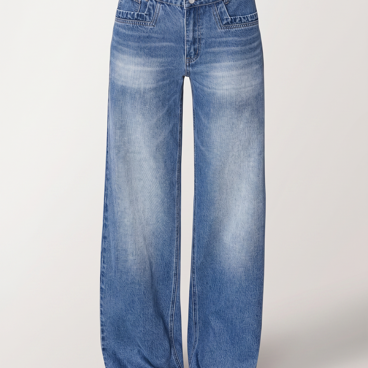 Gail | Wide-Leg Jeans with Front Pockets
