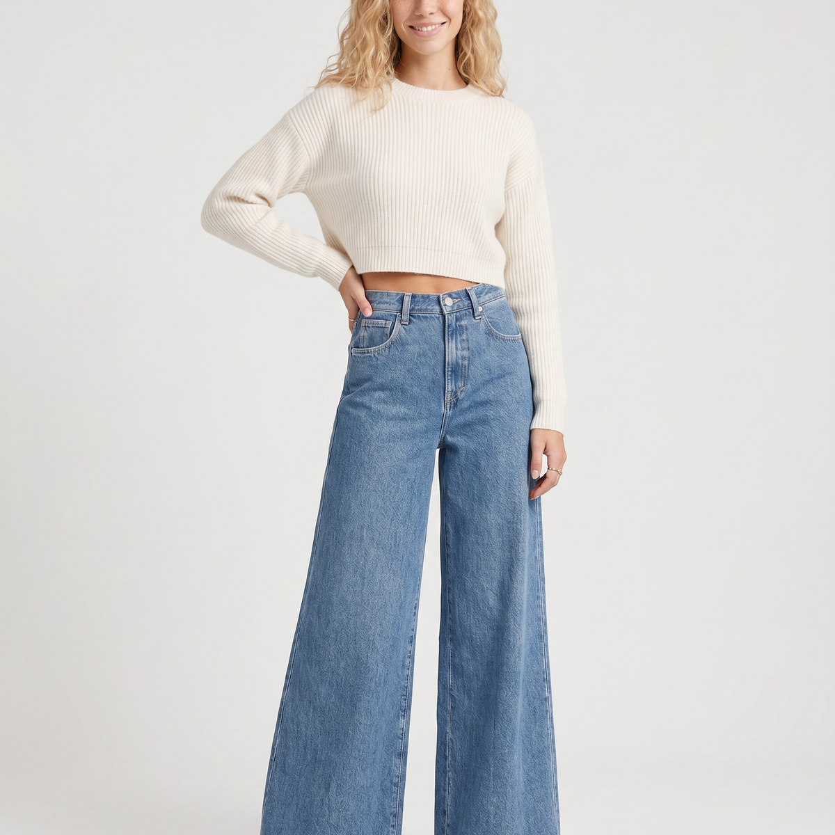 Sylvia | Wide-Leg Jeans with High Waist