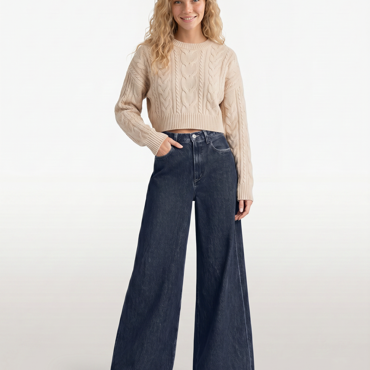 Sylvia | Wide-Leg Jeans with High Waist