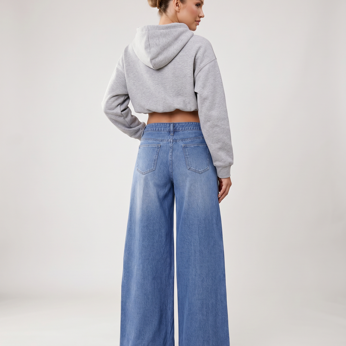 Marisol | Wide-Leg Jeans with Button Front