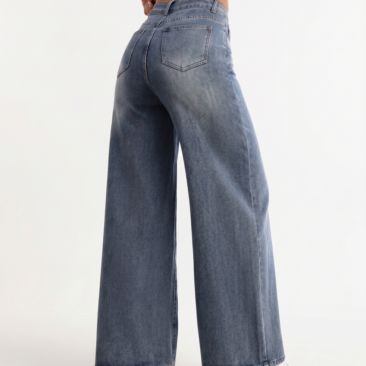 Lessie | Wide-Leg Jeans with Drawstring Waist