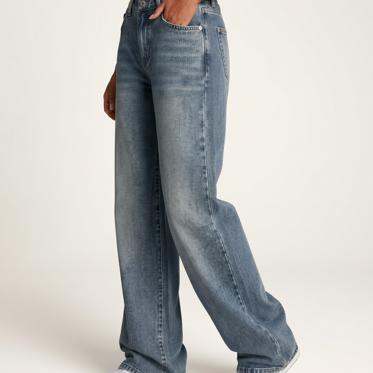 Bettye | Wide-Leg Jeans with Long Hem