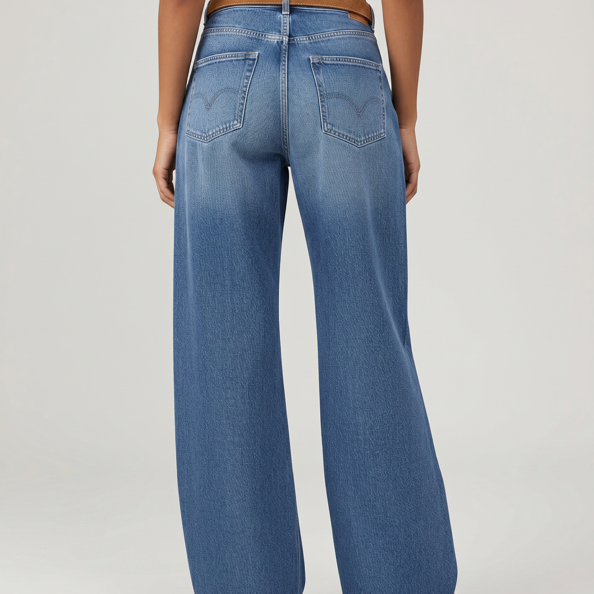 Janna | Wide-Leg Jeans with Front Fastening