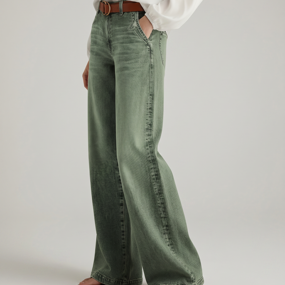Janet | Wide-Leg Jeans with High-Rise Waist