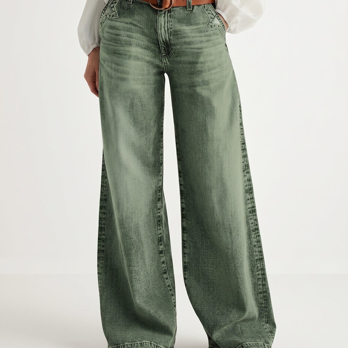 Janet | Wide-Leg Jeans with High-Rise Waist