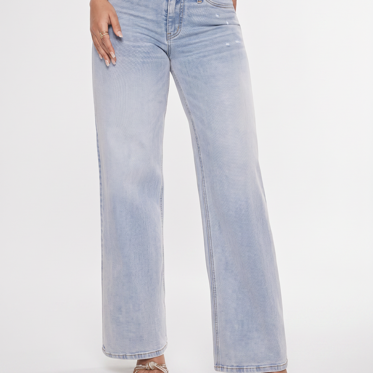 Alberta | Wide-Leg Jeans with Mid Waist