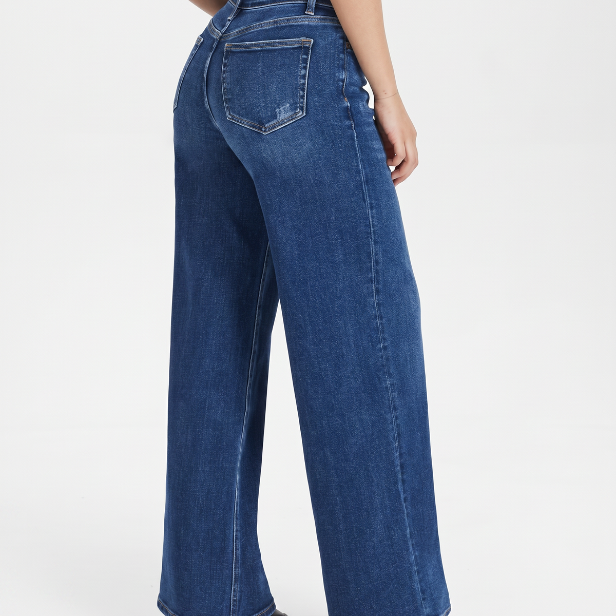 Alberta | Wide-Leg Jeans with Mid Waist
