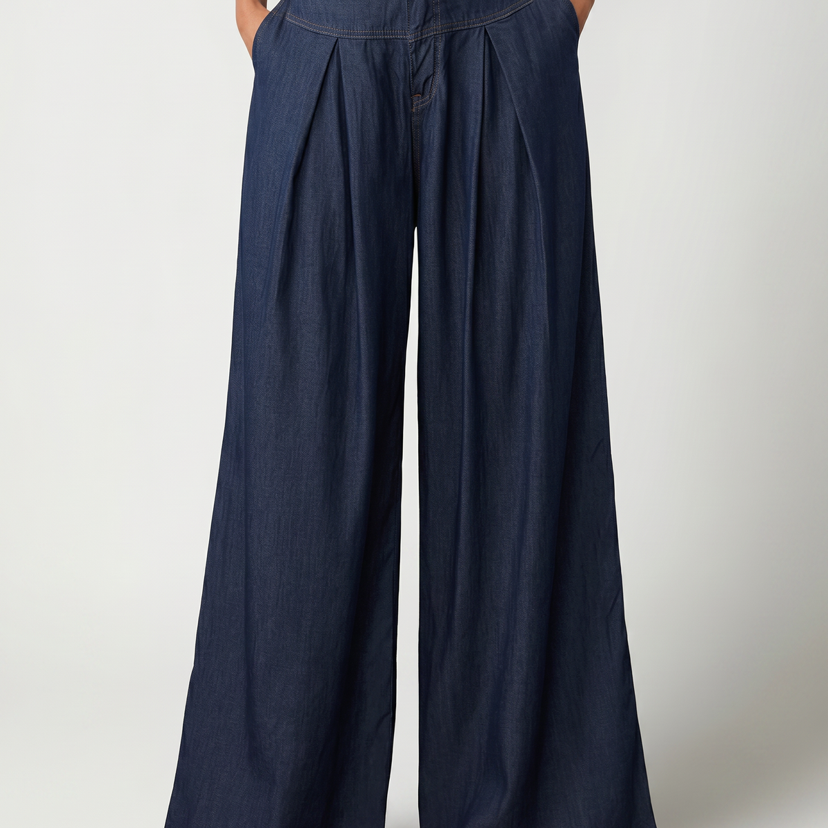 Bessie | Wide-Leg Jeans with Front Closure