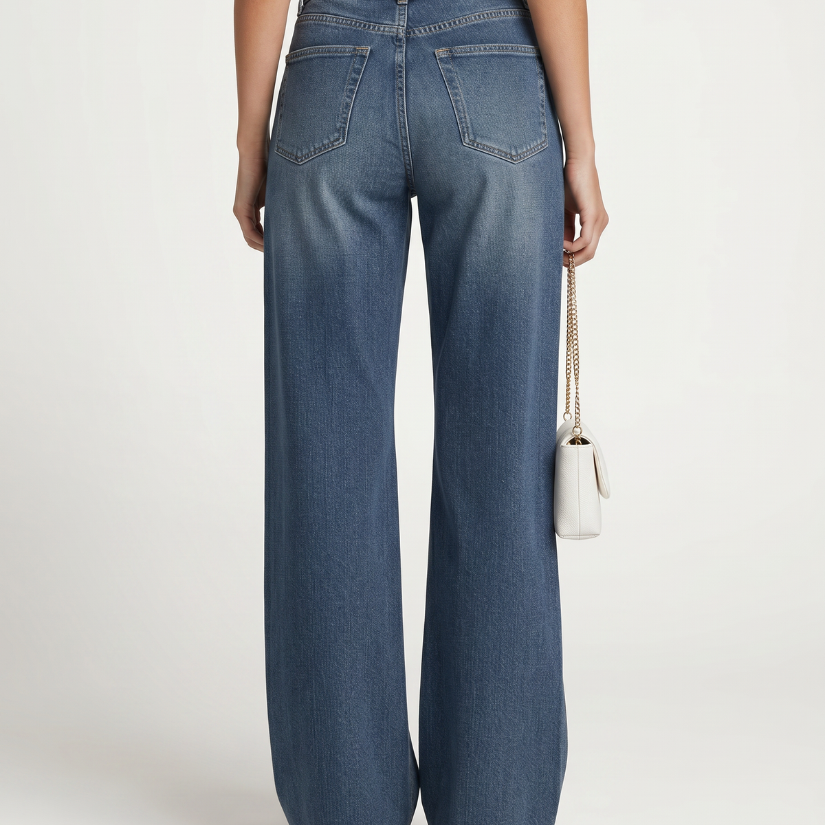 Amie | Wide-Leg Jeans with Fleece Lining