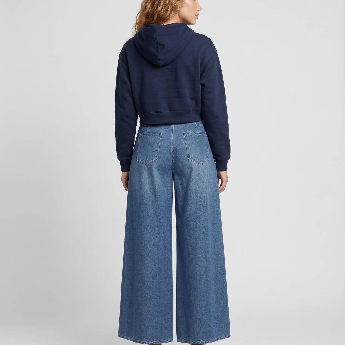 Laurie | Wide-Leg Jeans with Washed Finish