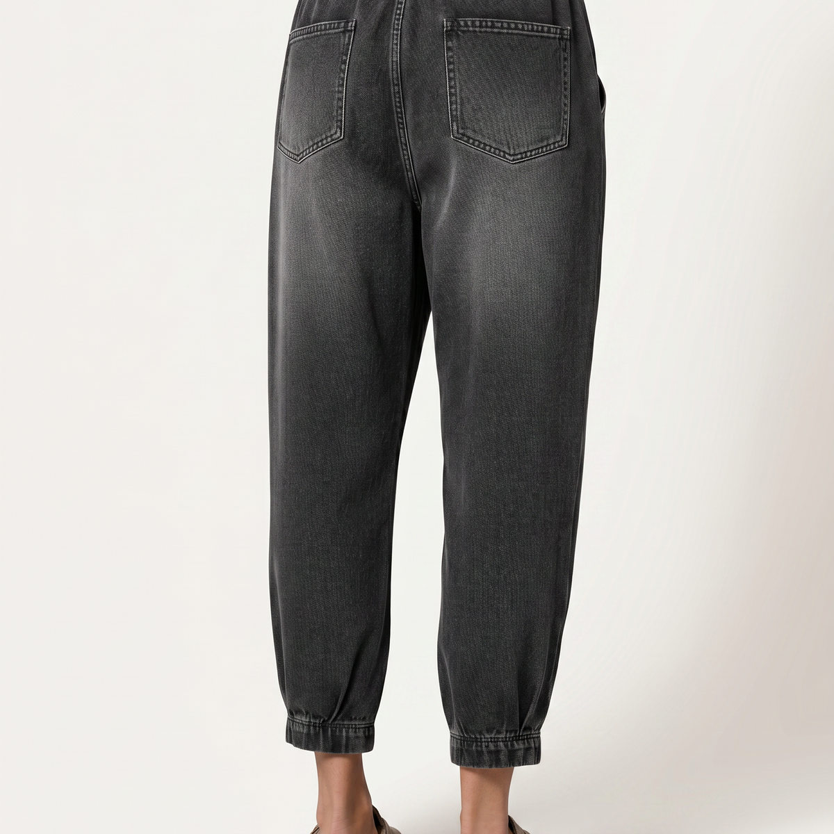 Patsy | Tapered Jeans with Elastic Waist