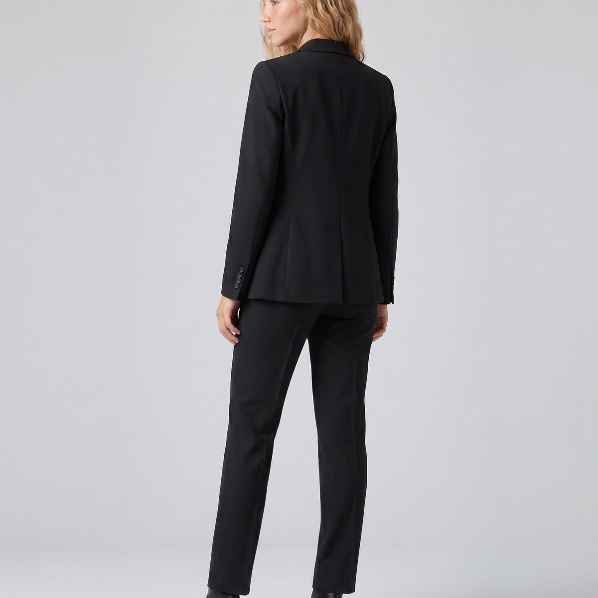 Lillie | Blazer Set with Straight-Leg Trousers