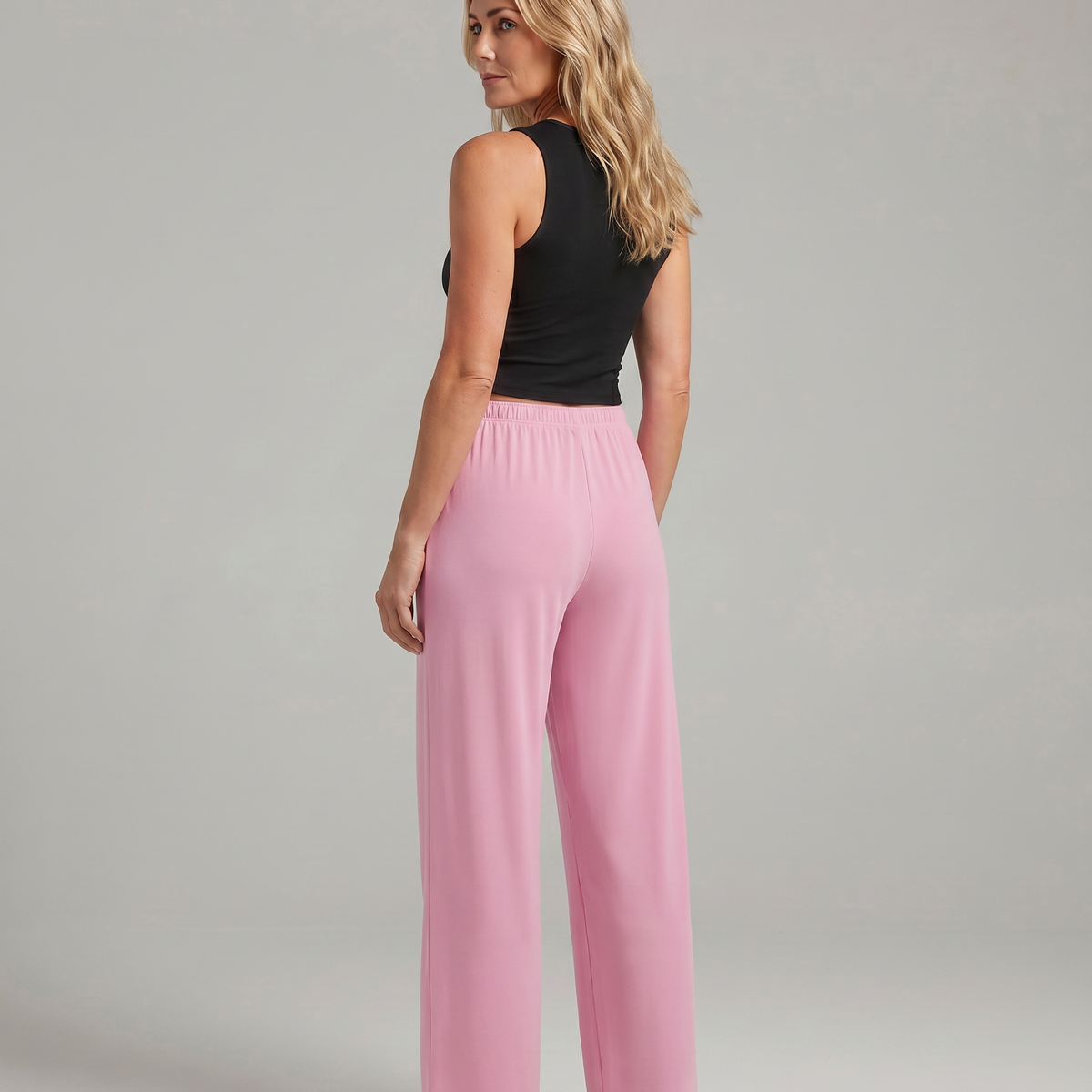 Luna | Two-Piece Set with Wide-Leg Trousers