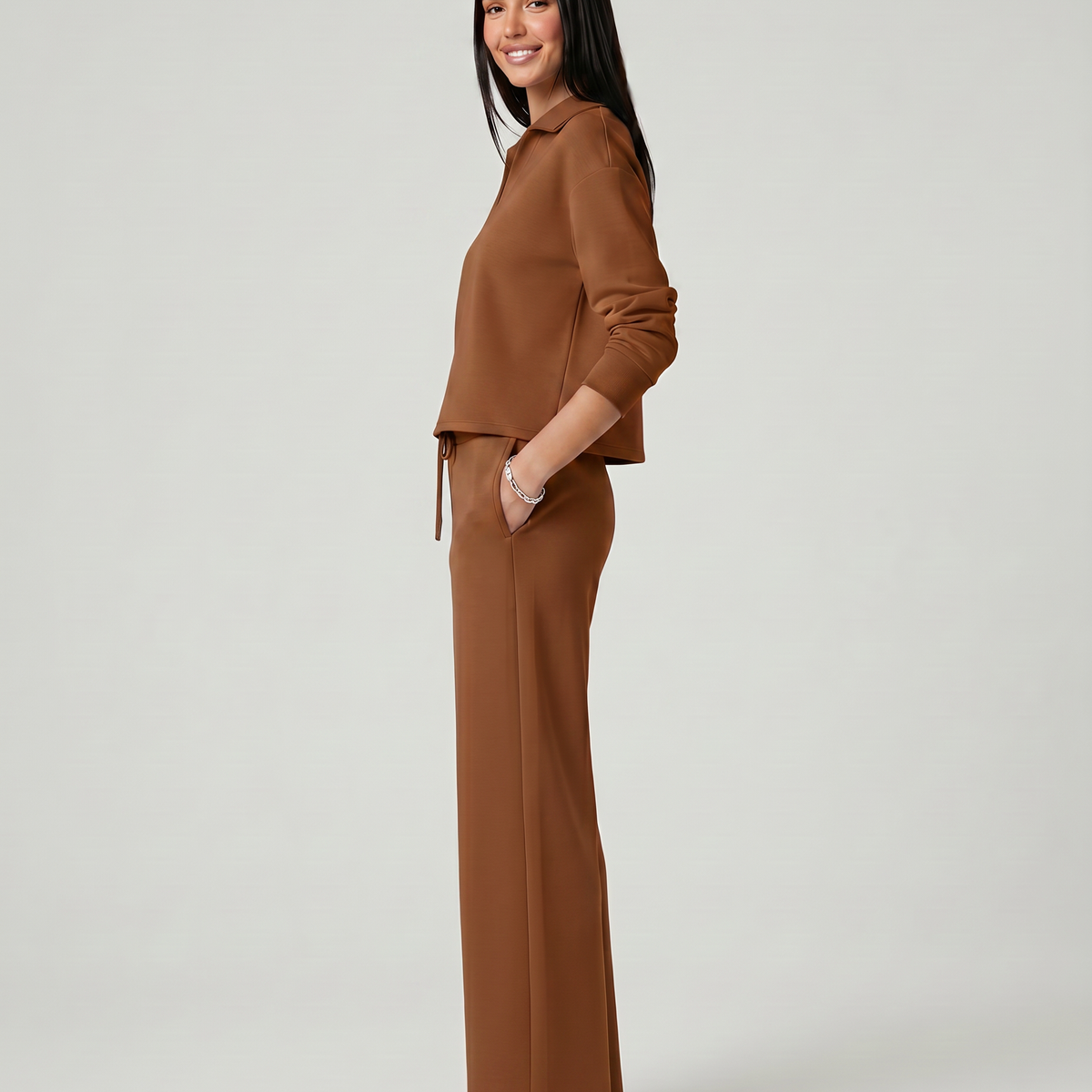 Ariana | Two-Piece Set with Wide-Leg Pants