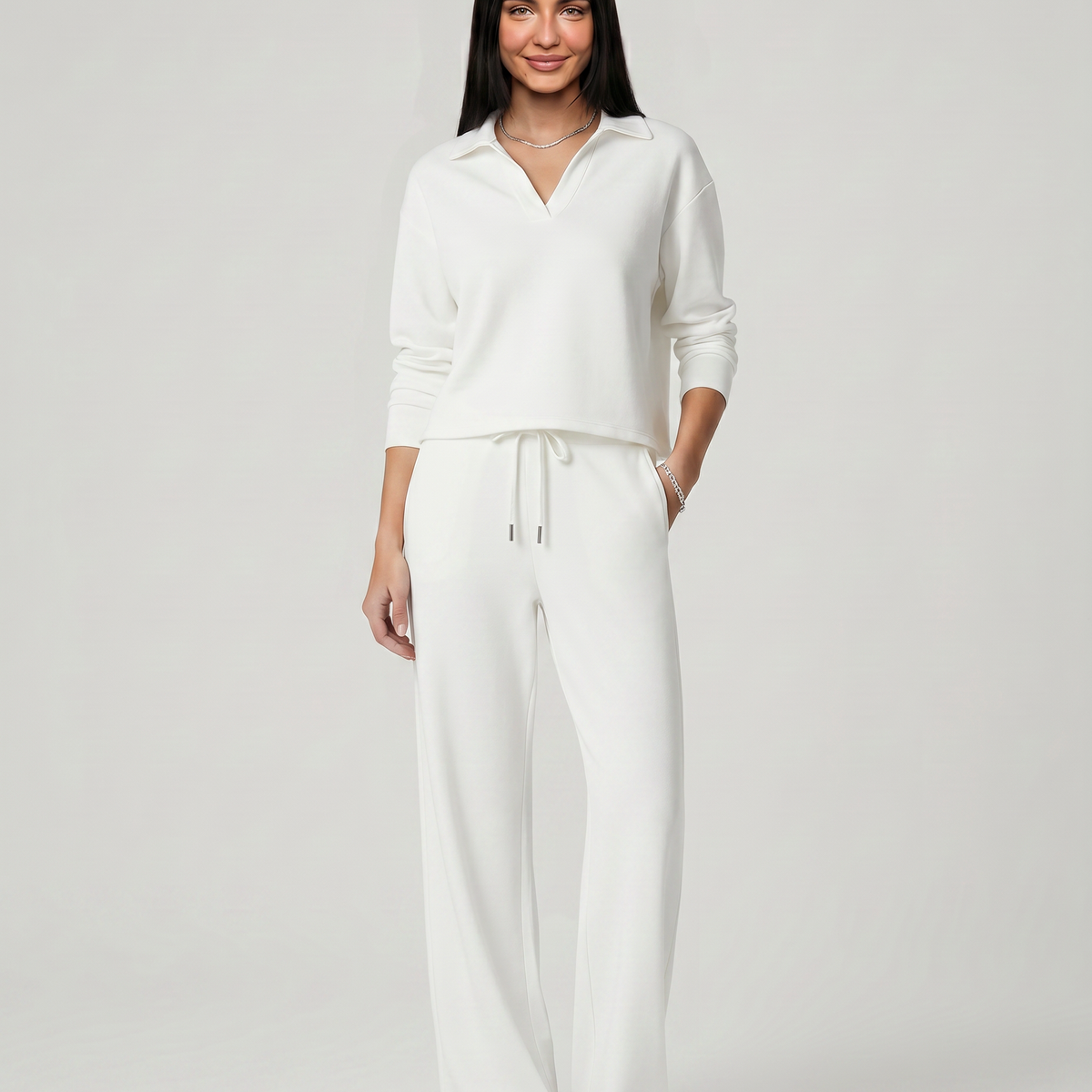 Ariana | Two-Piece Set with Wide-Leg Pants