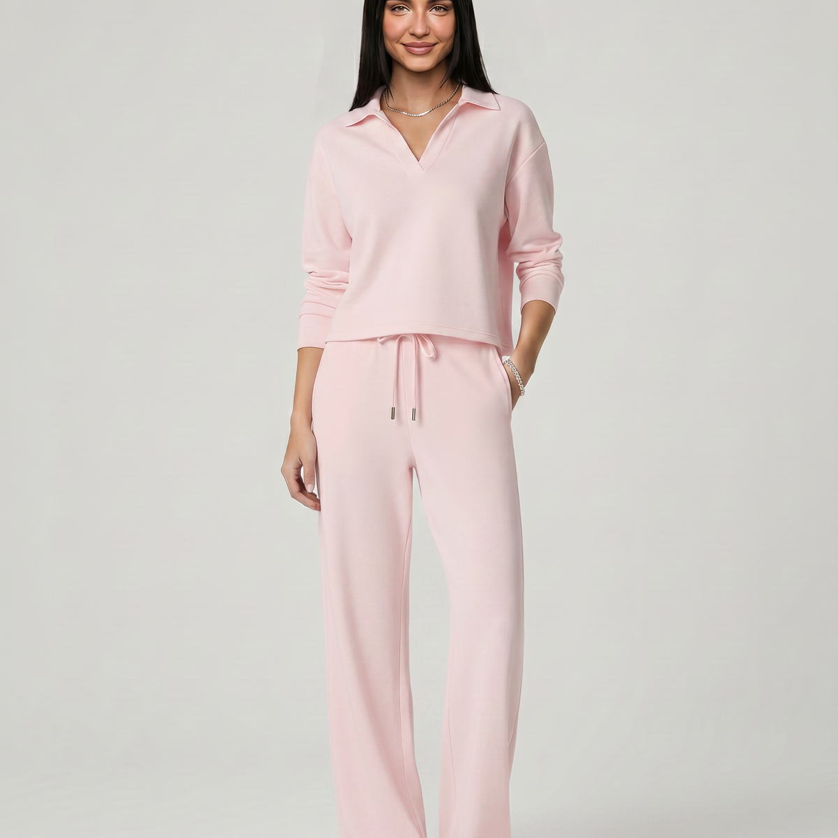 Ariana | Two-Piece Set with Wide-Leg Pants