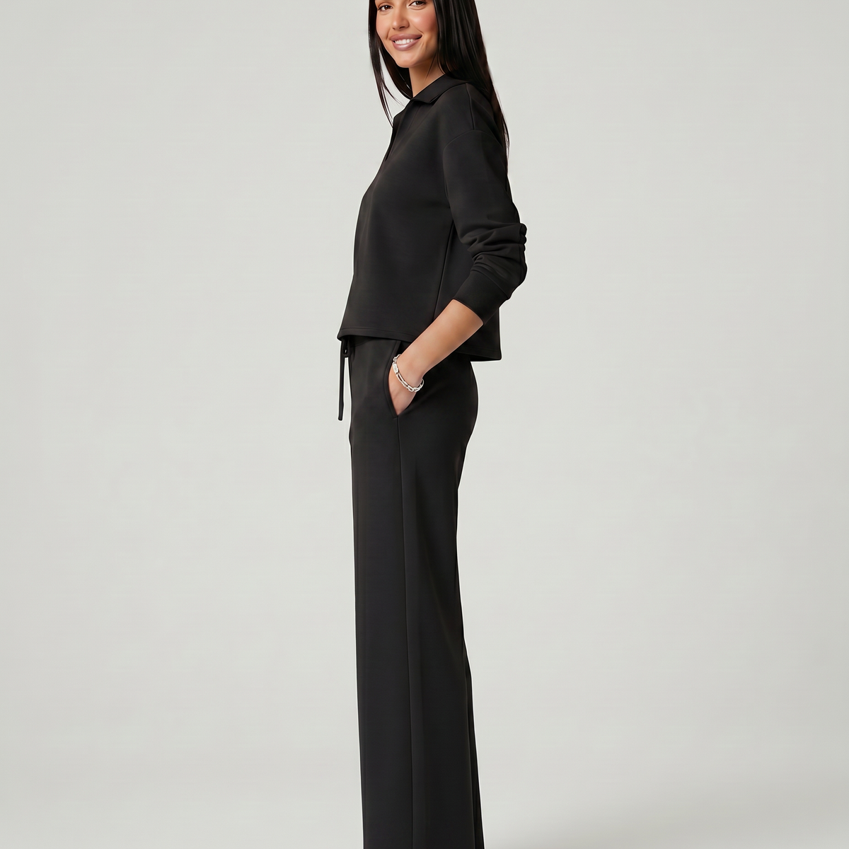 Ariana | Two-Piece Set with Wide-Leg Pants