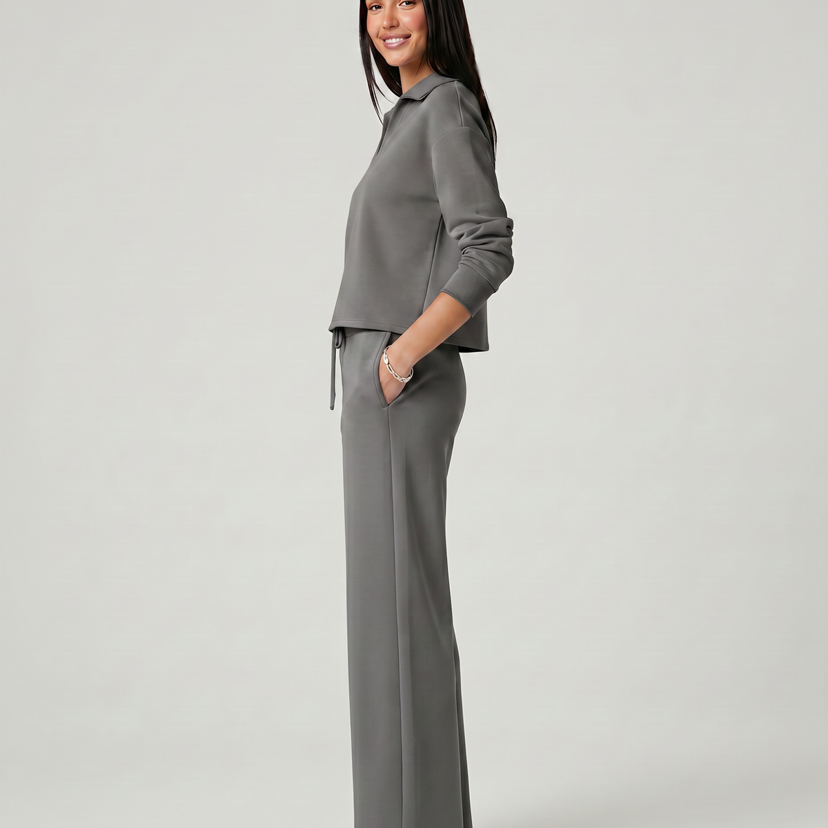 Ariana | Two-Piece Set with Wide-Leg Pants