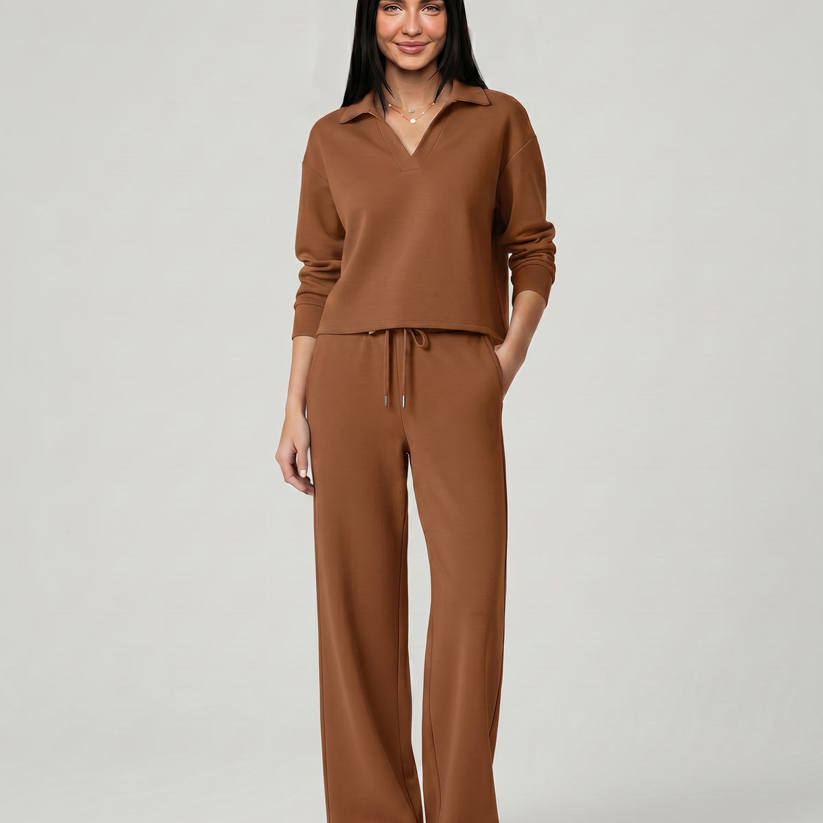 Ariana | Two-Piece Set with Wide-Leg Pants