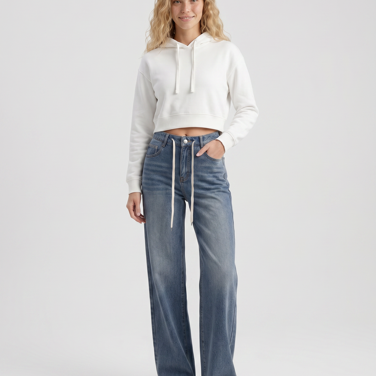 Cassie | Straight-Leg Jeans with High Waist