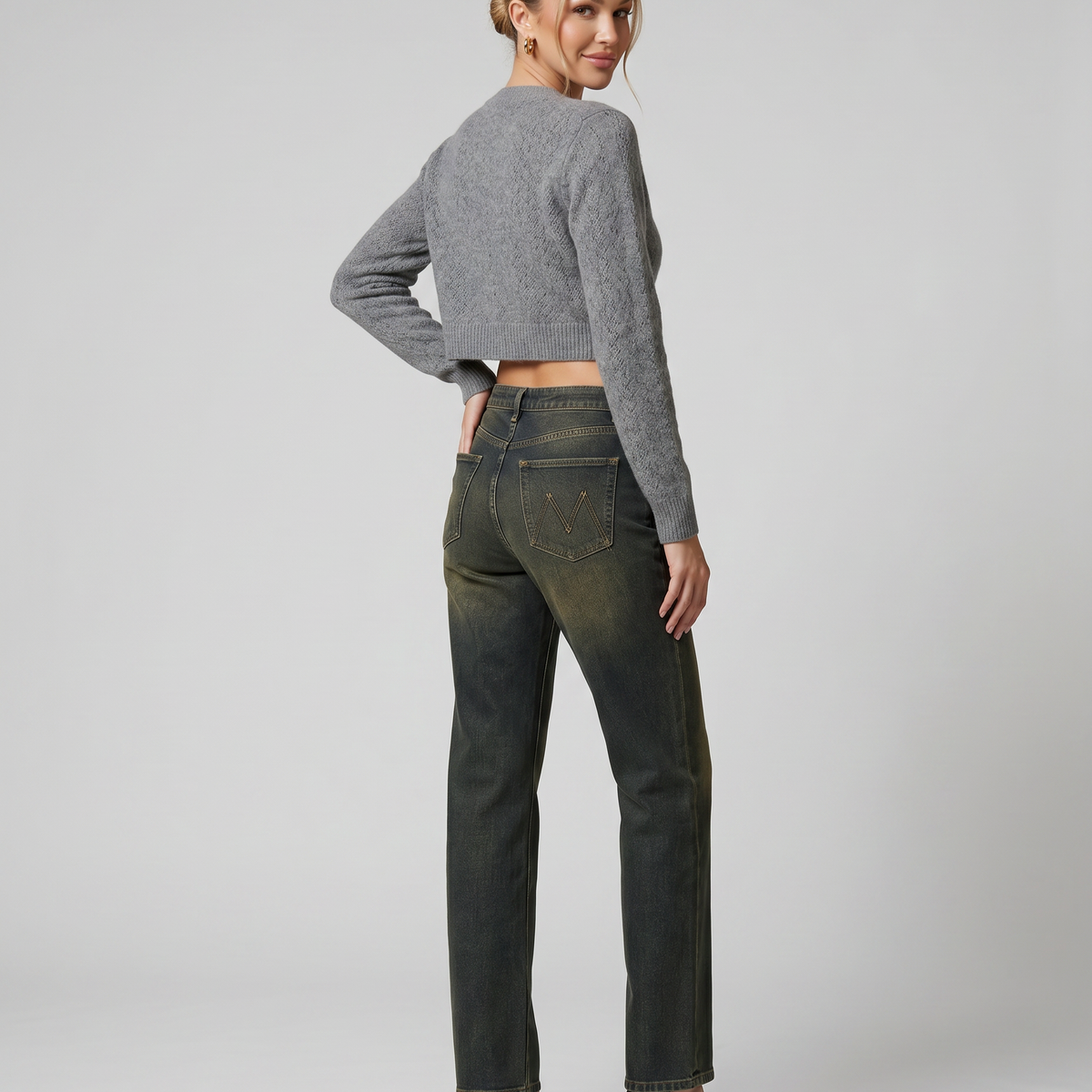 Mae | Straight-Leg Jeans with High Waist