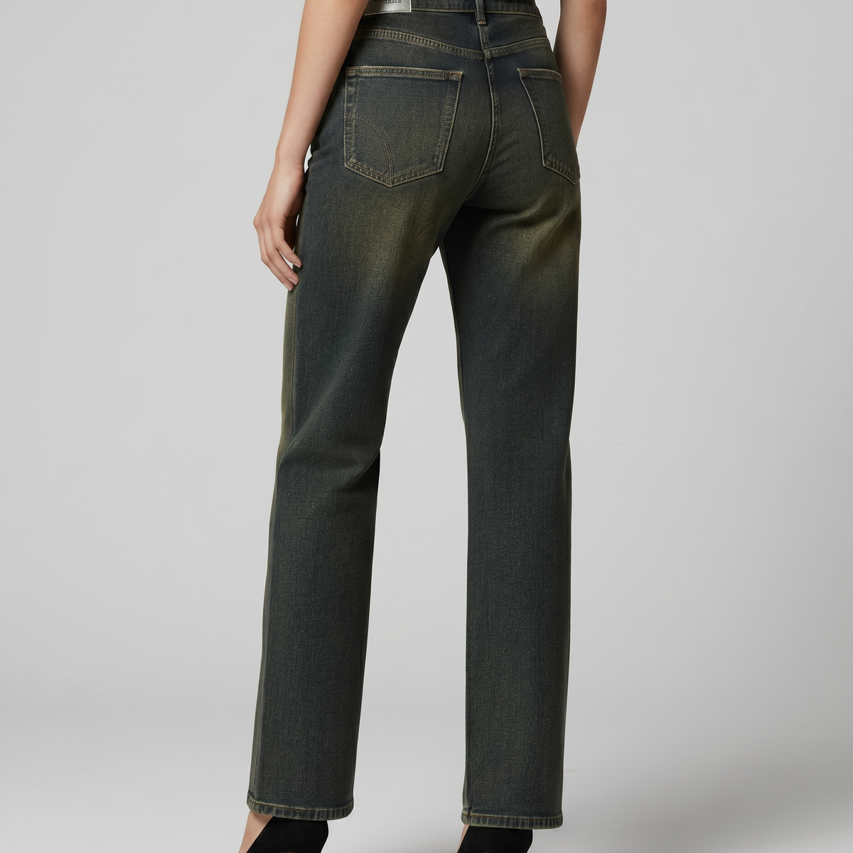 Mae | Straight-Leg Jeans with High Waist