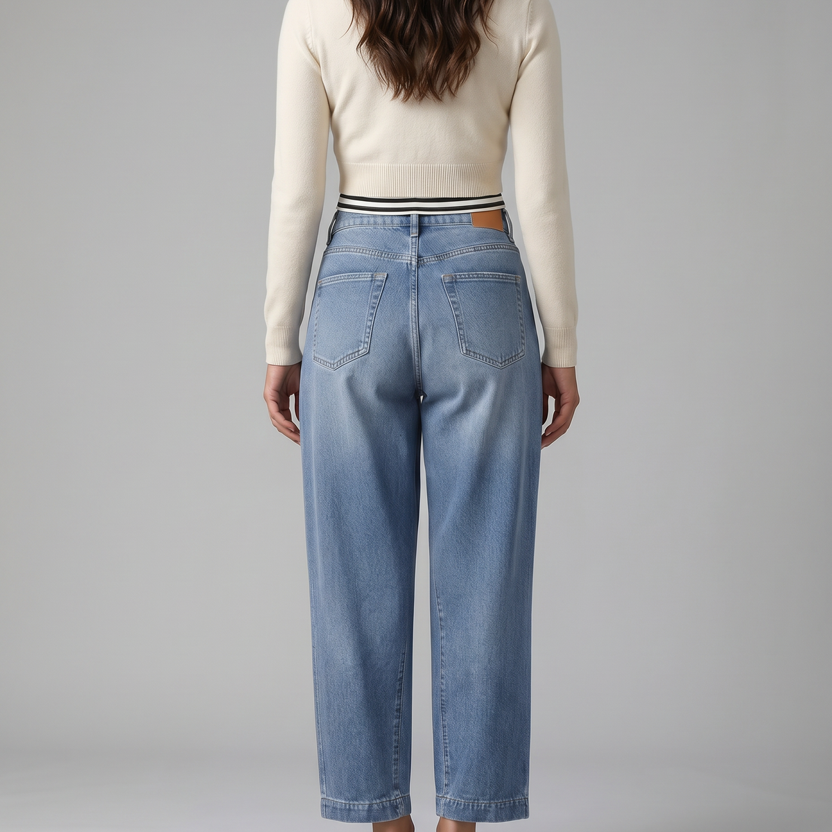 Corinne | Straight-Leg Jeans with Mid Waist