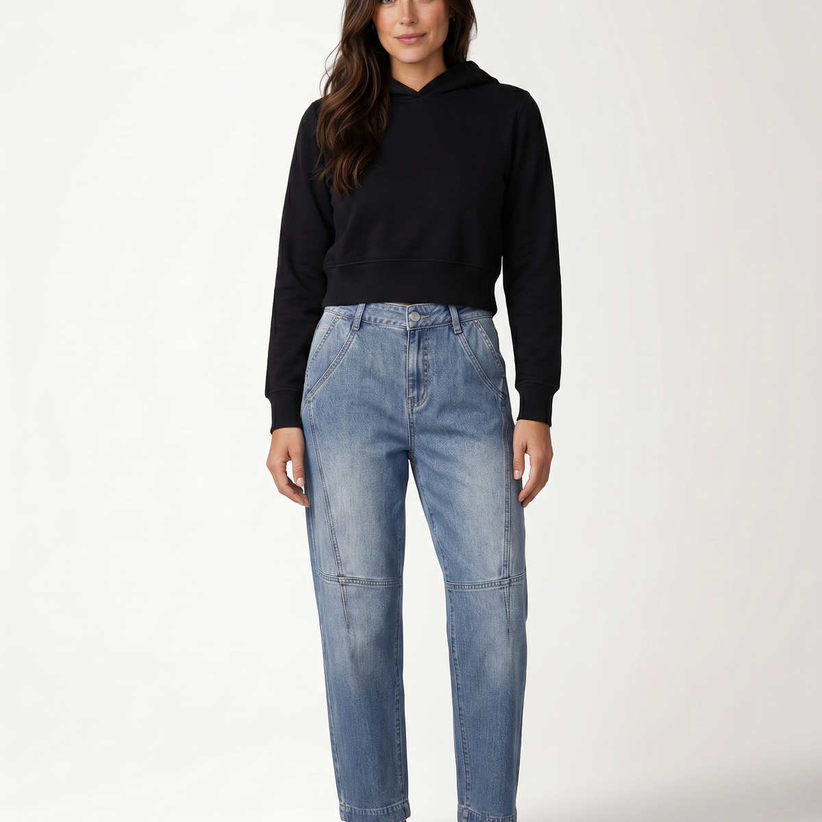 Corinne | Straight-Leg Jeans with Mid Waist
