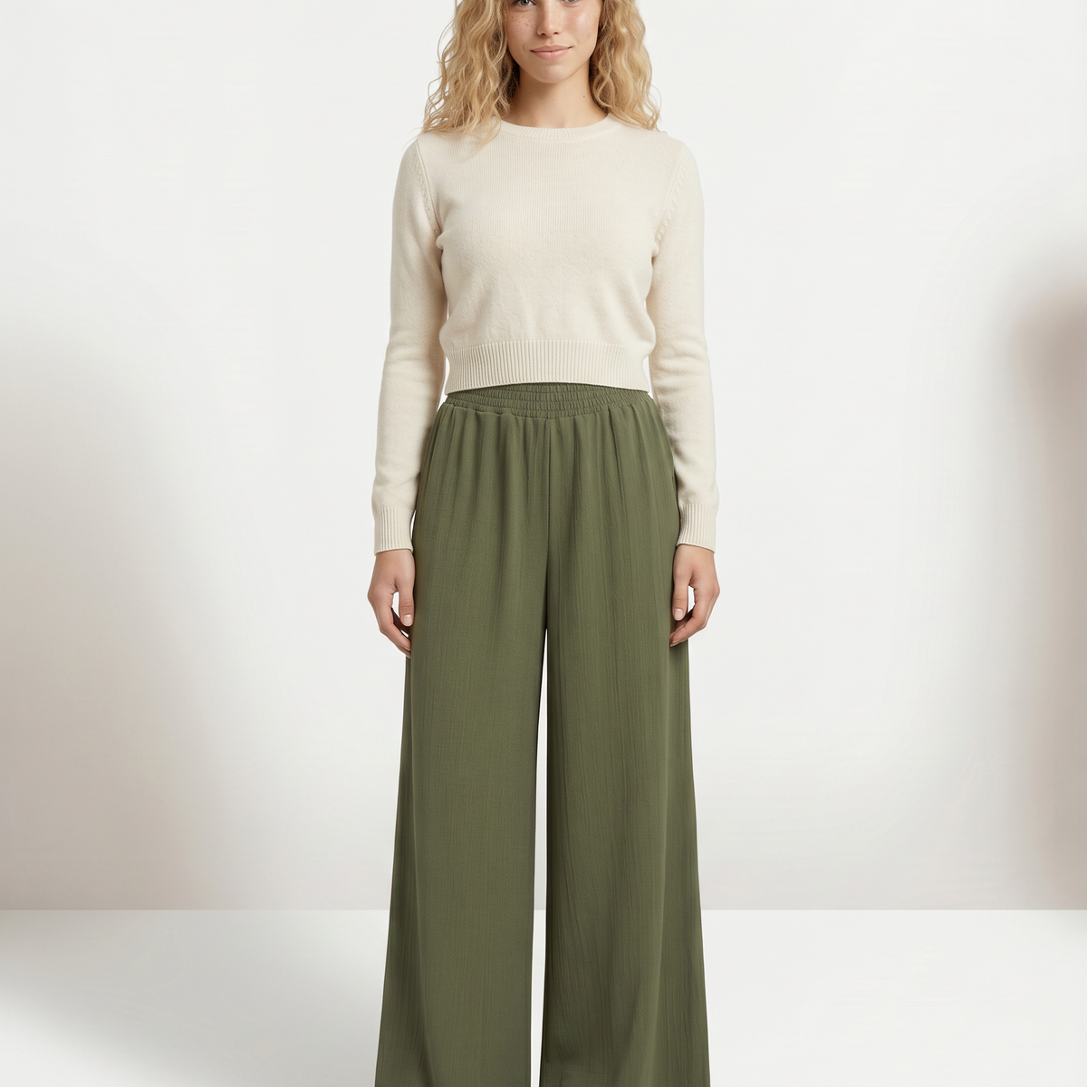 Paula | Palazzo Trousers with Wide Legs
