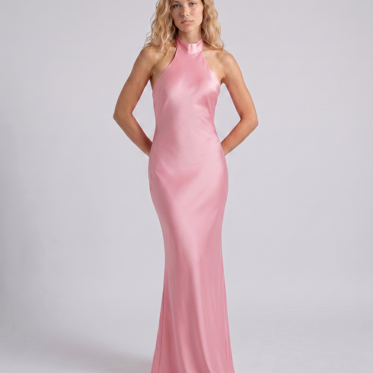 Patricia | Maxi Dress with Halter Neck