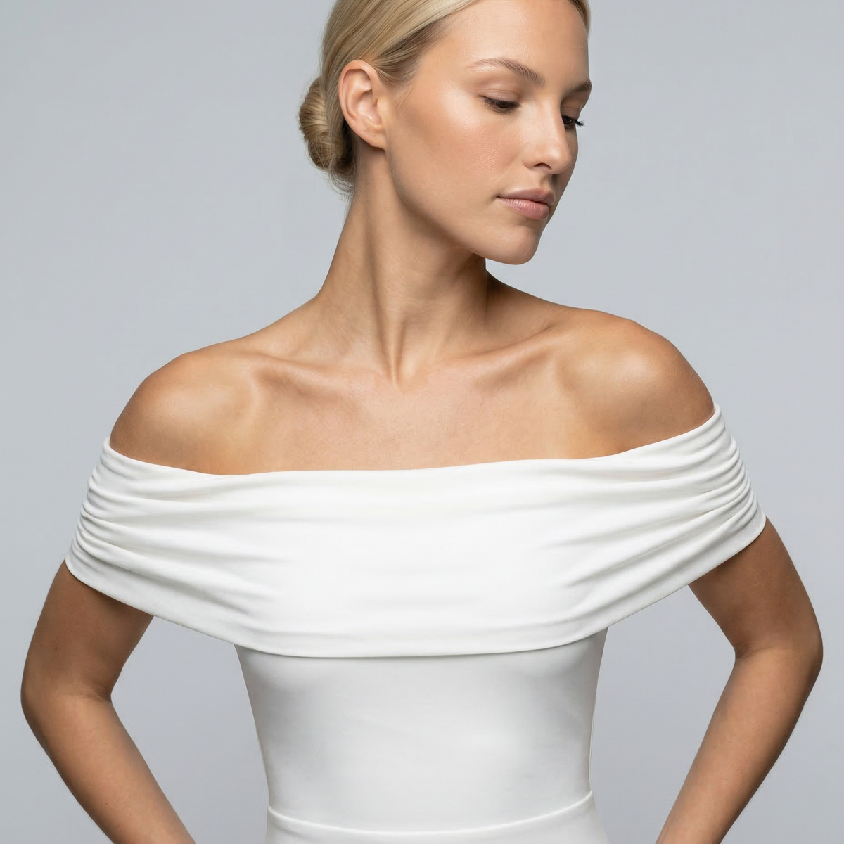 Sophia | Maxi Dress with Off-Shoulder Neckline