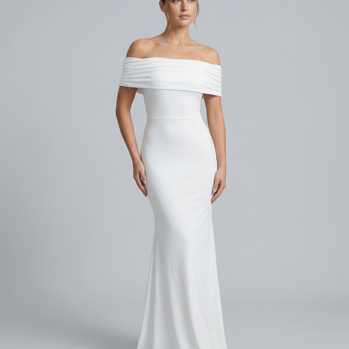 Sophia | Maxi Dress with Off-Shoulder Neckline