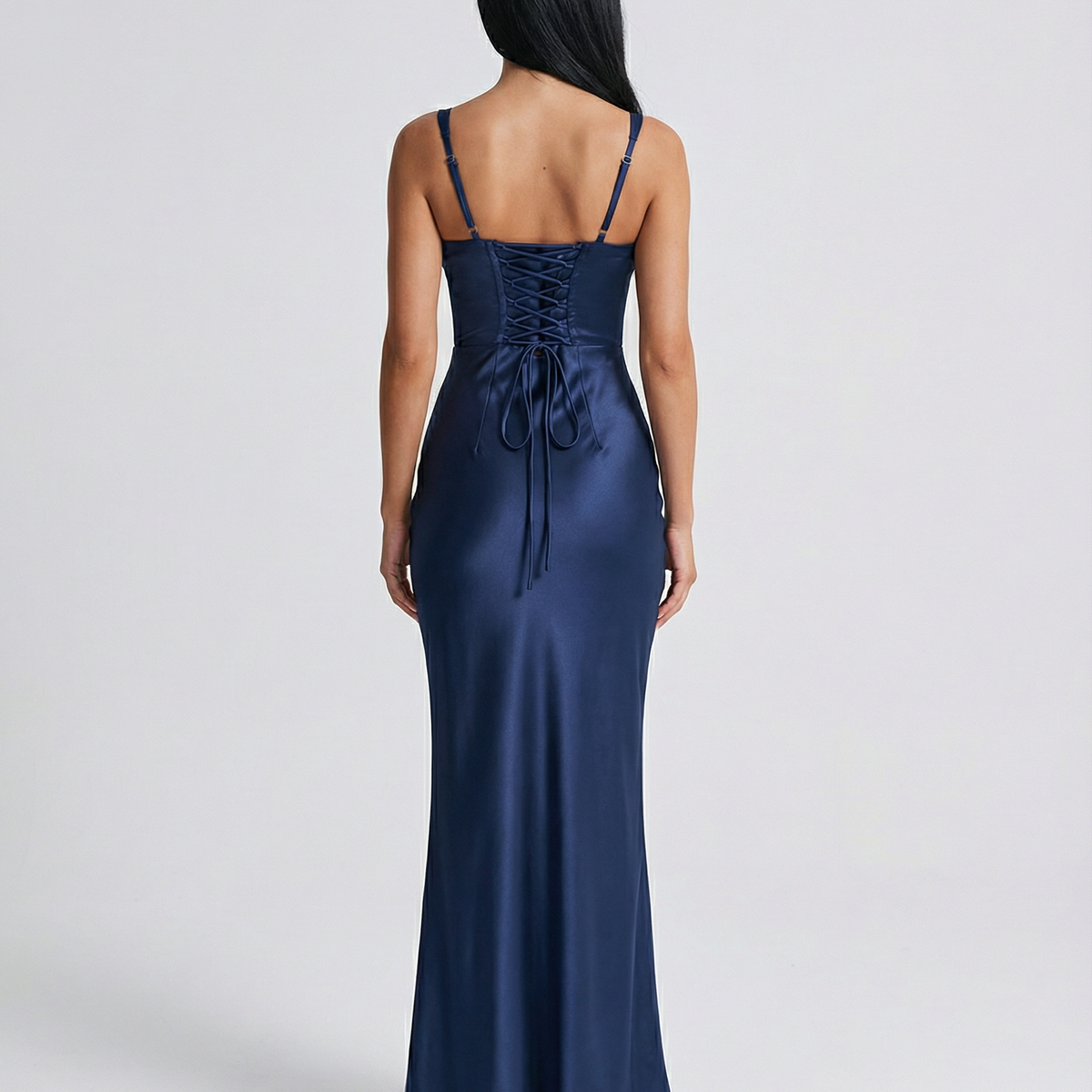 Genesis | Maxi Dress with Structured Corset Bodice