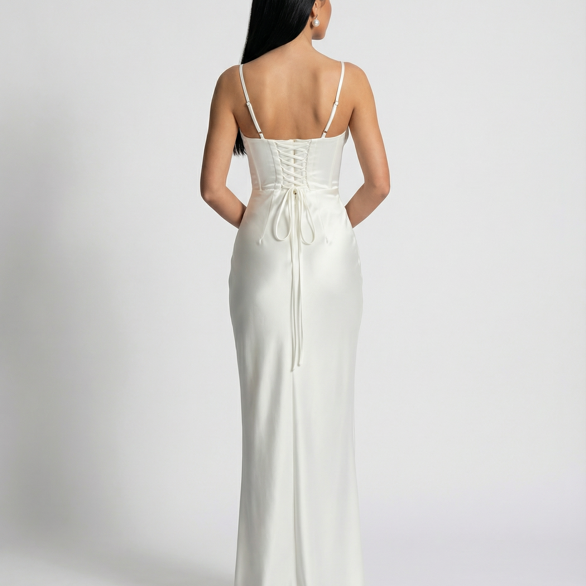 Genesis | Maxi Dress with Structured Corset Bodice