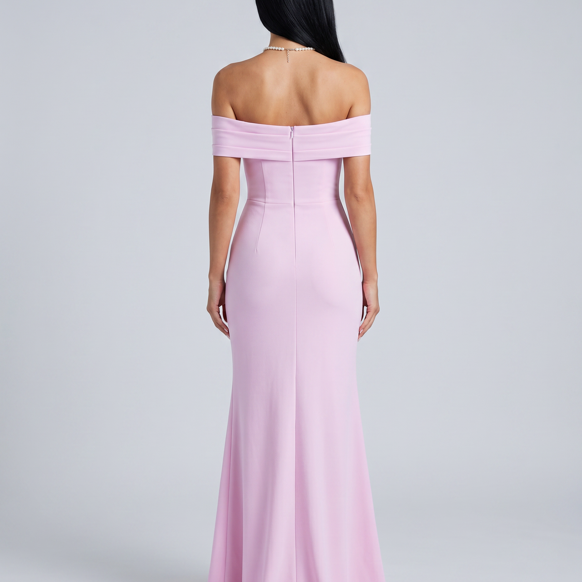 Miriam | Maxi Dress with Off Shoulder and High Slit