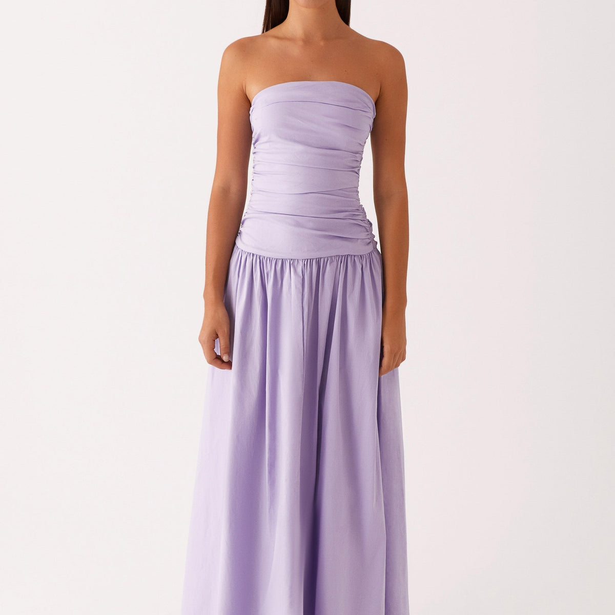 Norma | Cowl Neck Slinky Bias Cut Maxi Dress