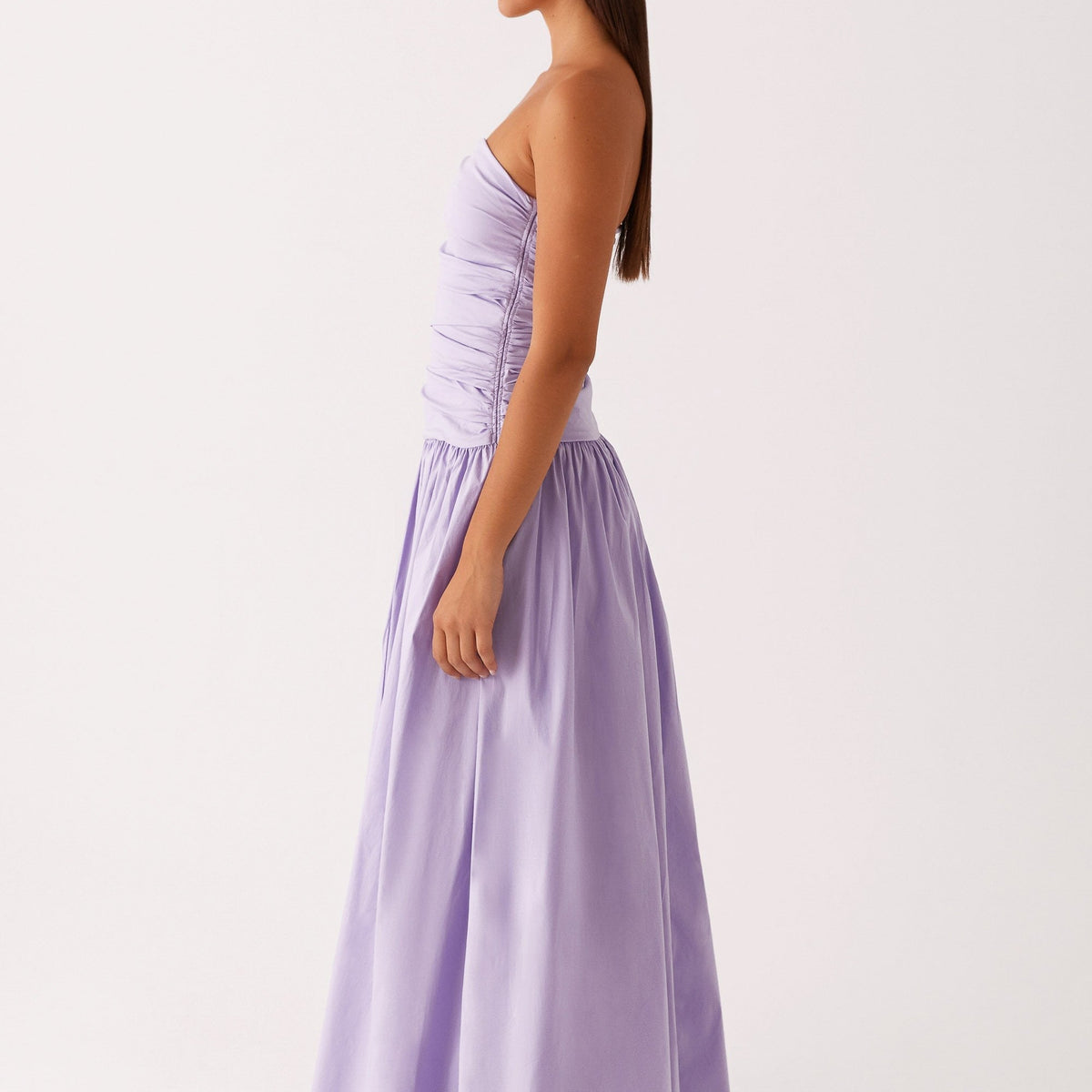 Norma | Cowl Neck Slinky Bias Cut Maxi Dress