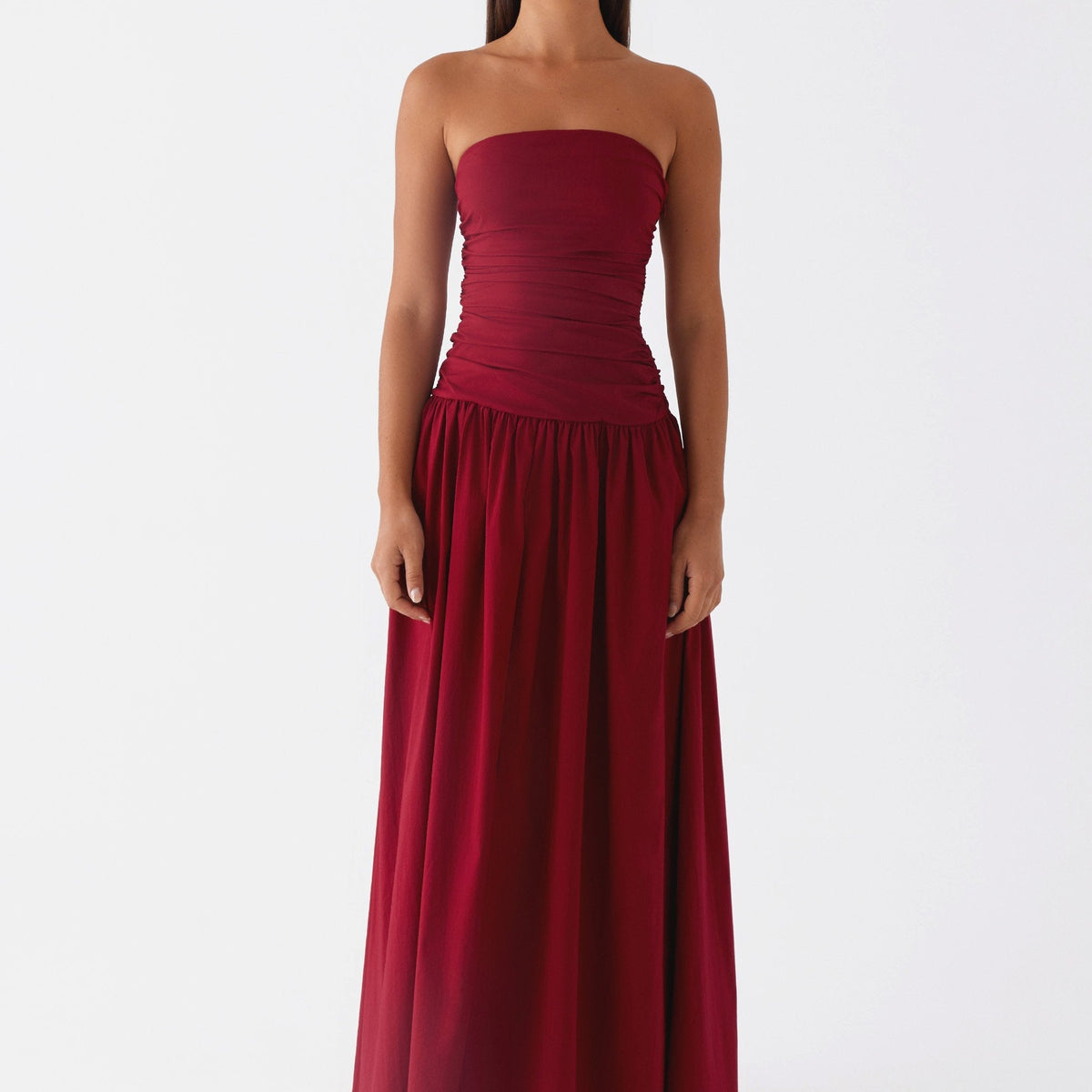 Norma | Cowl Neck Slinky Bias Cut Maxi Dress