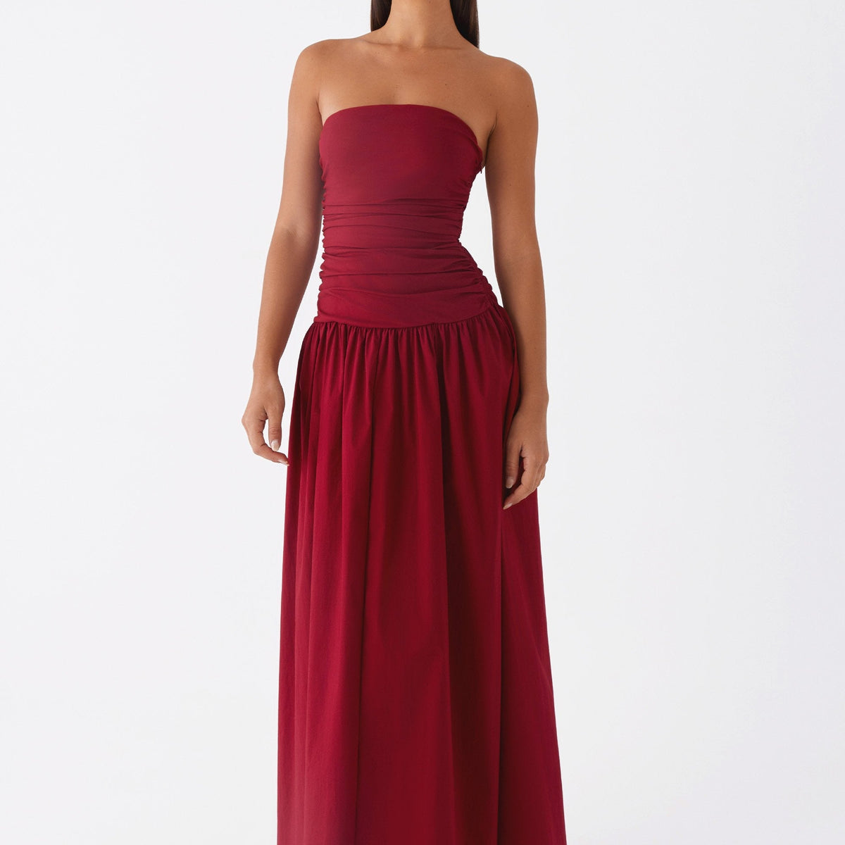 Norma | Cowl Neck Slinky Bias Cut Maxi Dress
